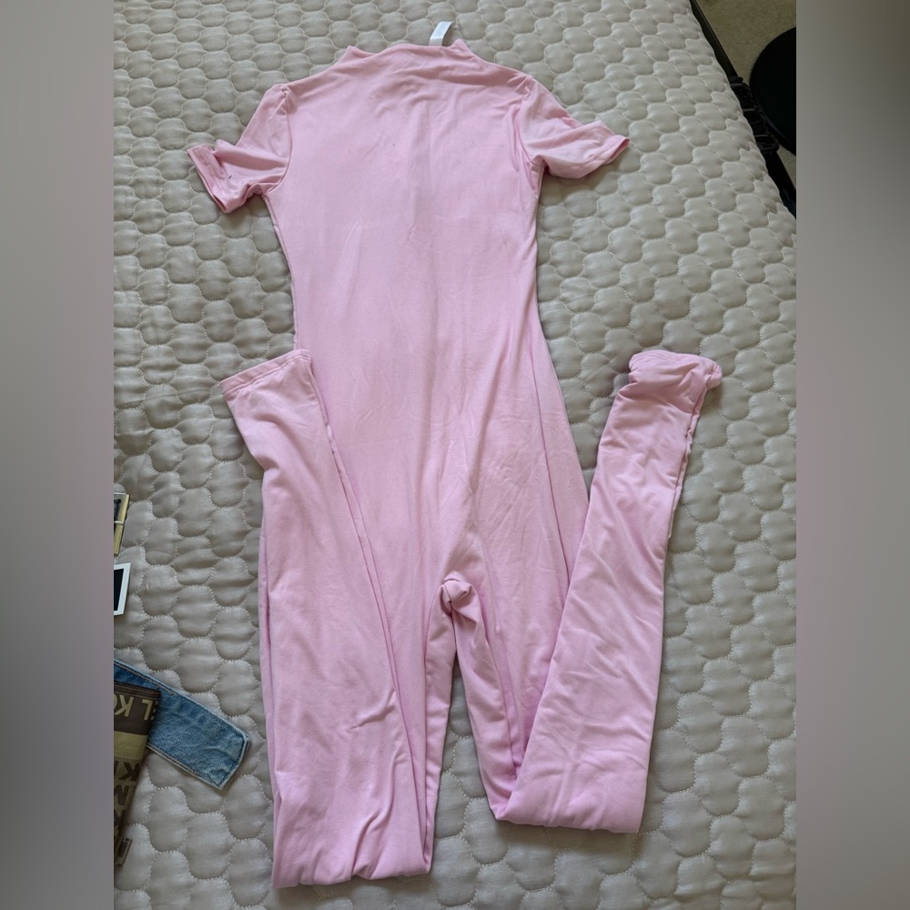 Pink Short Sleeve Bodysuit